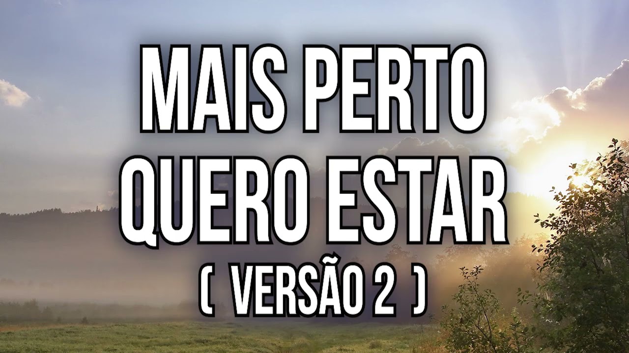 ♫ MAIS PERTO QUERO ESTAR (versão2) | Fundo Musical Gospel/Evangélica | Orar | Cover | Som das Cordas