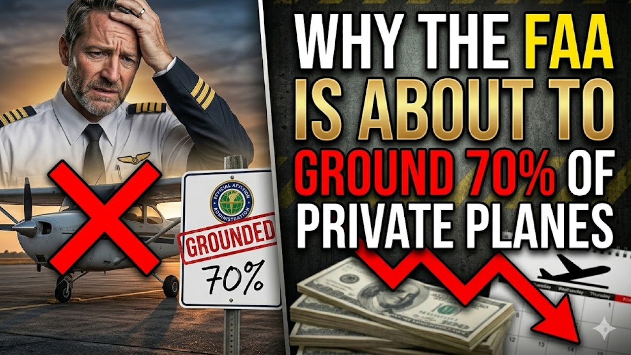 Why the FAA Is About to GROUND 70% of Private Planes