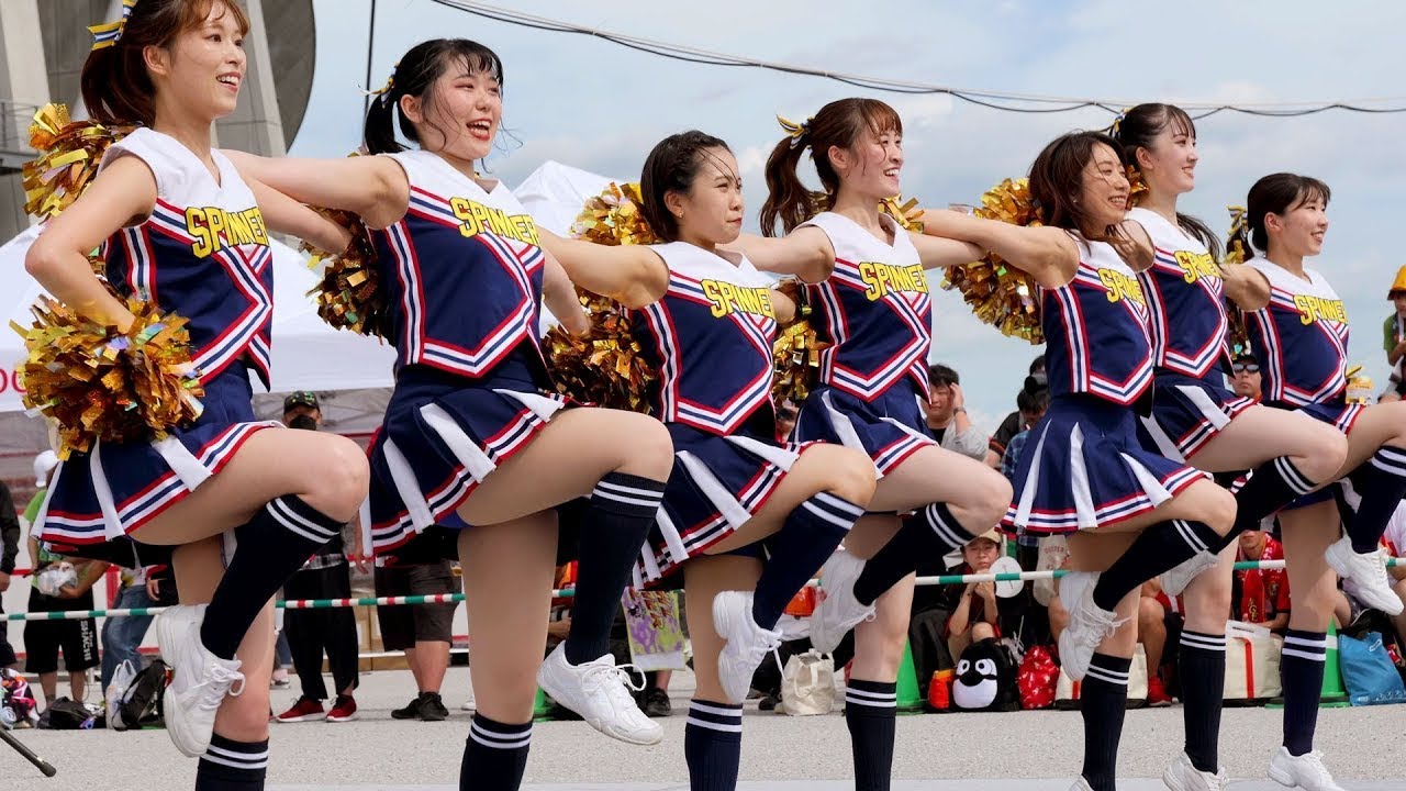 豊田自動織機 公式チアチーム「スピナーズ」チアダンスパフォーマンス 【鯱の大祭典】 豊田スタジアム