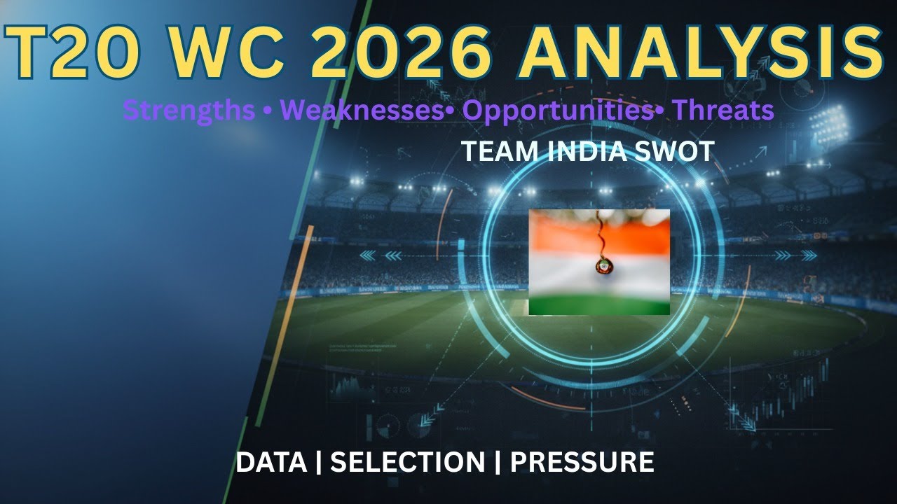 Can India win T20 World Cup 2026? SWOT analysis