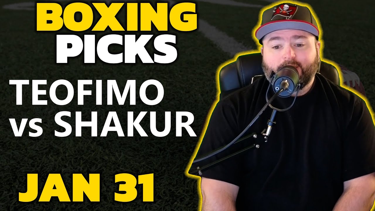 Boxing Picks with Kyle Kirms - Teofimo Lopez vs Shakur Stevenson