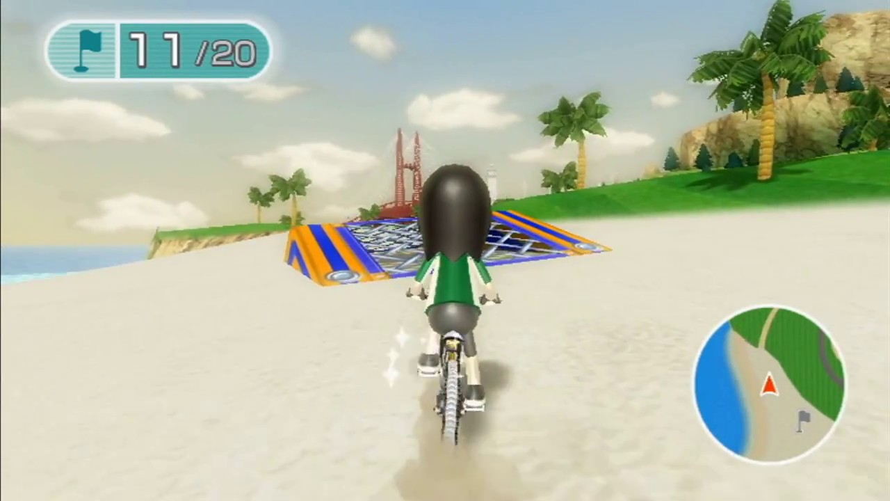 Wii Fit Plus - Training Plus - Island Cycling (Expert Course)