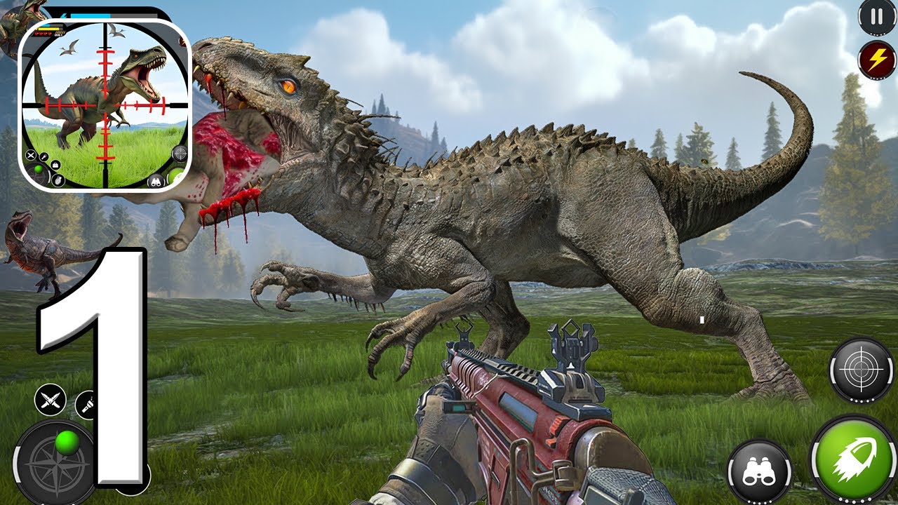 Dino Hunter Animal Hunting 3D Android Gameplay - Part 1
