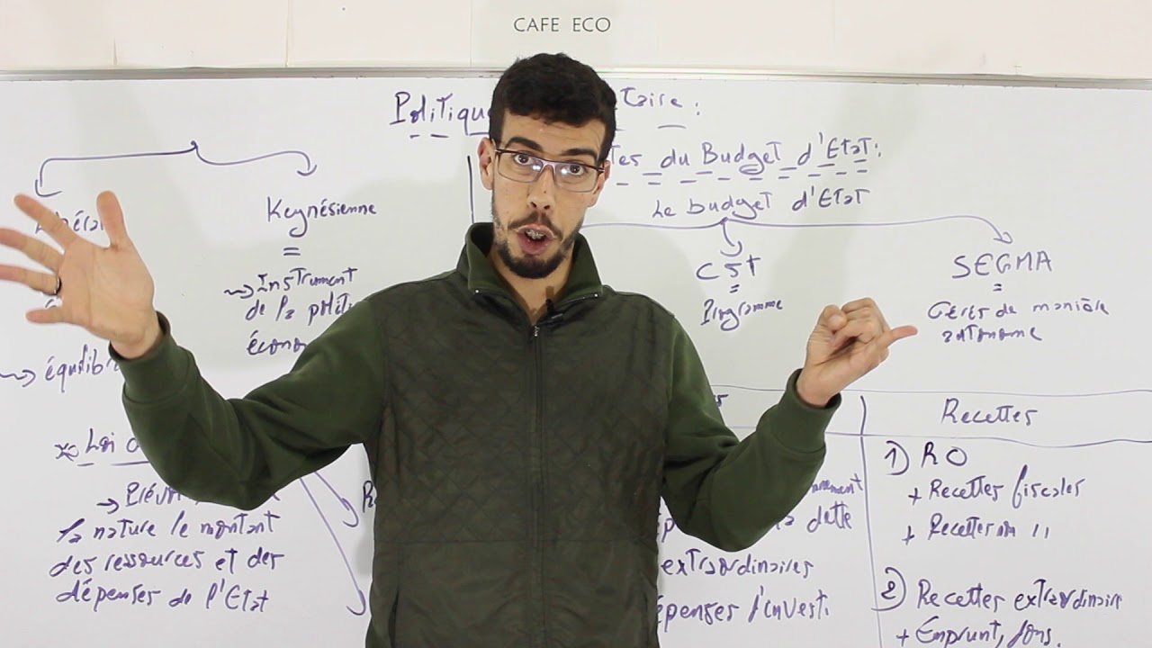 CAFE ECO : Economie générale 2BAC #EP04 Politique budgétaire (Part 1)Darija