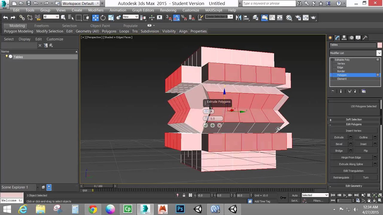 Introduction to Editable Poly and Box Modeling (3ds Max)