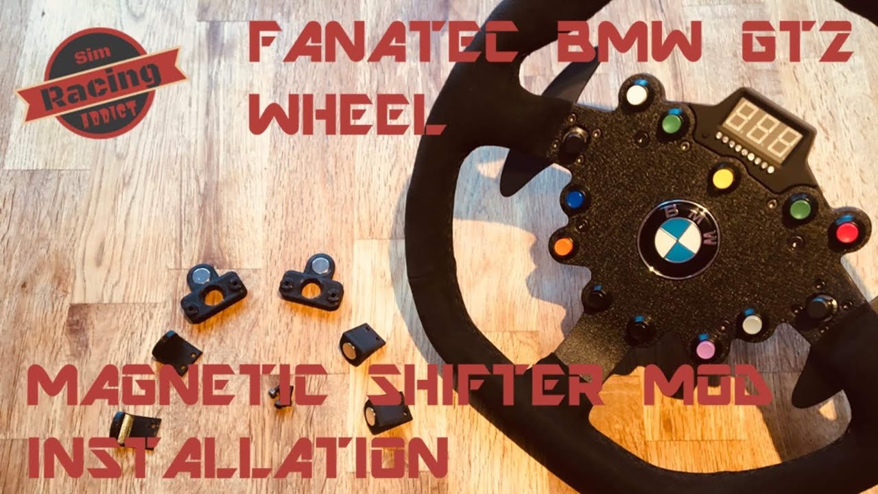 Magnetic Shifter MOD Fanatec ClubSport BMW M3 GT2 Wheel| Installation Tips