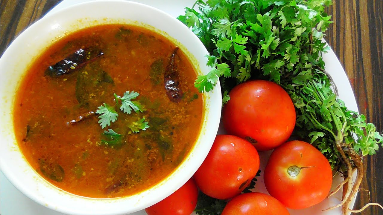 Tomato Charu Recipe // Simple And Easy Tomato Charu (Rasam) by suneeths kitchens