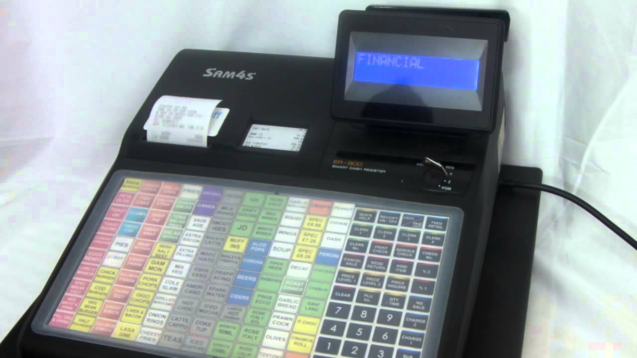 Sam4s ER900 / ER920 / ER925 / ER940 / ER945 X1 Z1 Reports