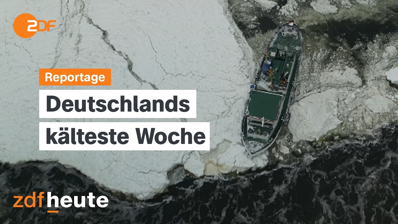 Eisiges Deutschland: Frieren, schlittern, fluchen