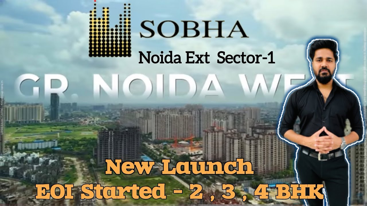 Sobha New Upcoming Project In Noida Extension | Sector-1 | Pre-launch 2,3,4 Bhk Flat |☎️-8009358570