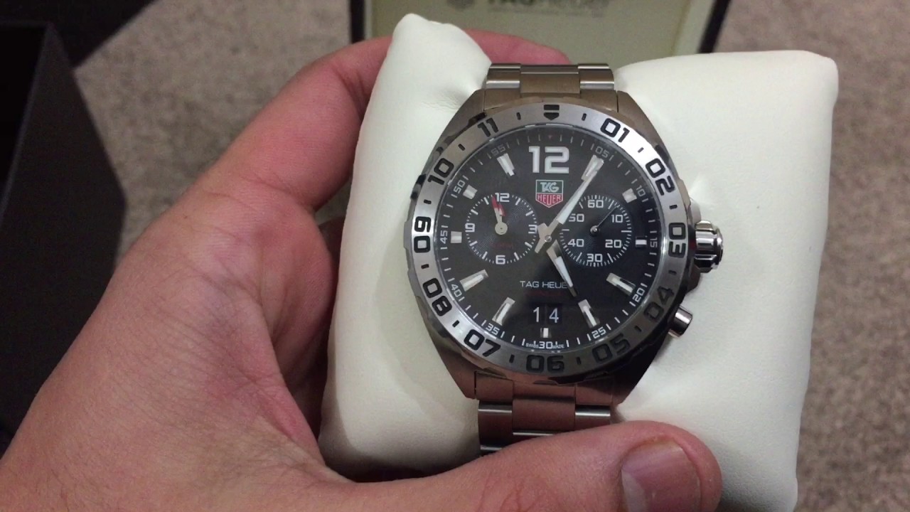 TAG Heuer Formula 1 Quartz Stainless Steel Men's Watch WAZ111A BA0875 Unboxing