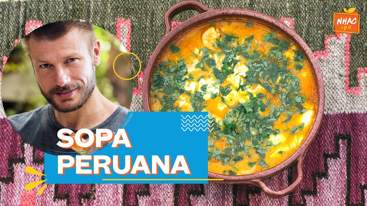 CHUPE DE CAMARONES: sopa de camarão tradicional do Peru | Rodrigo Hilbert | Tempero de Família