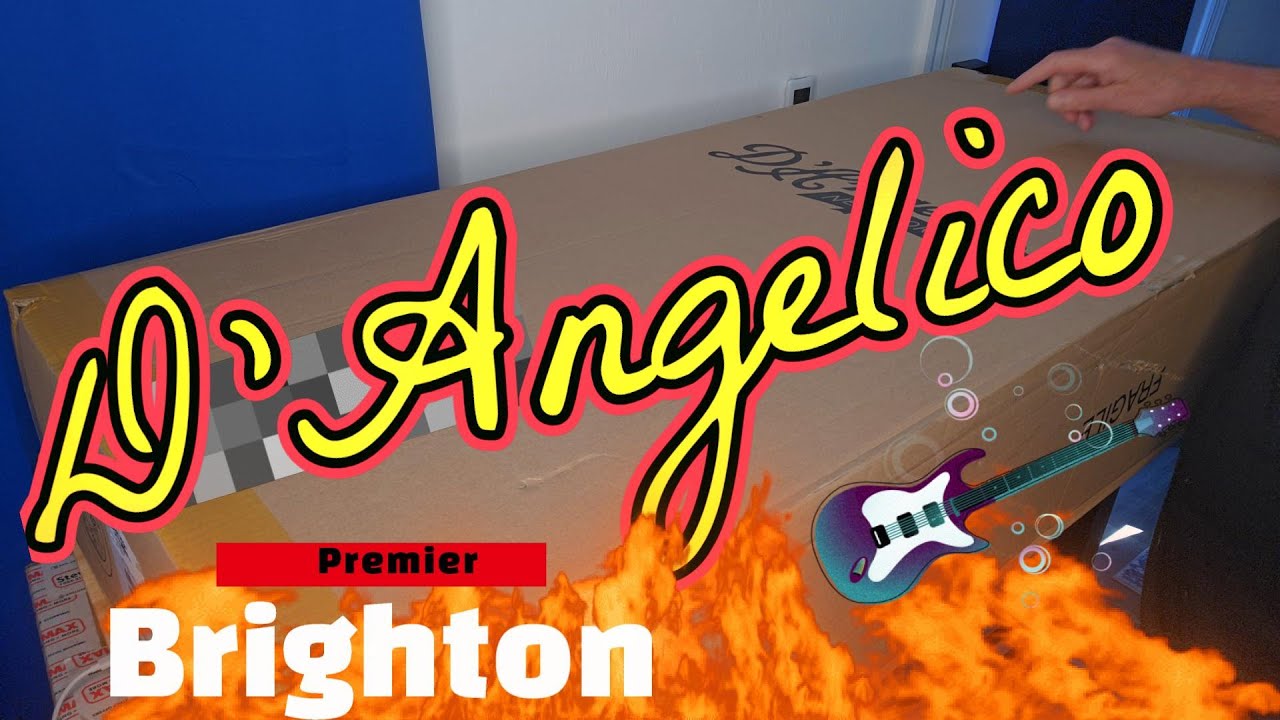 D'Angelico Brighton unboxing
