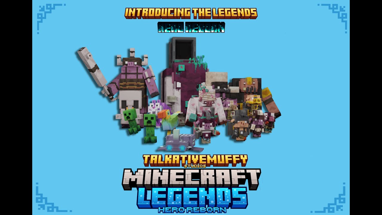 Minecraft Legends: Hero Reborn Playtest-1 Showcase Video