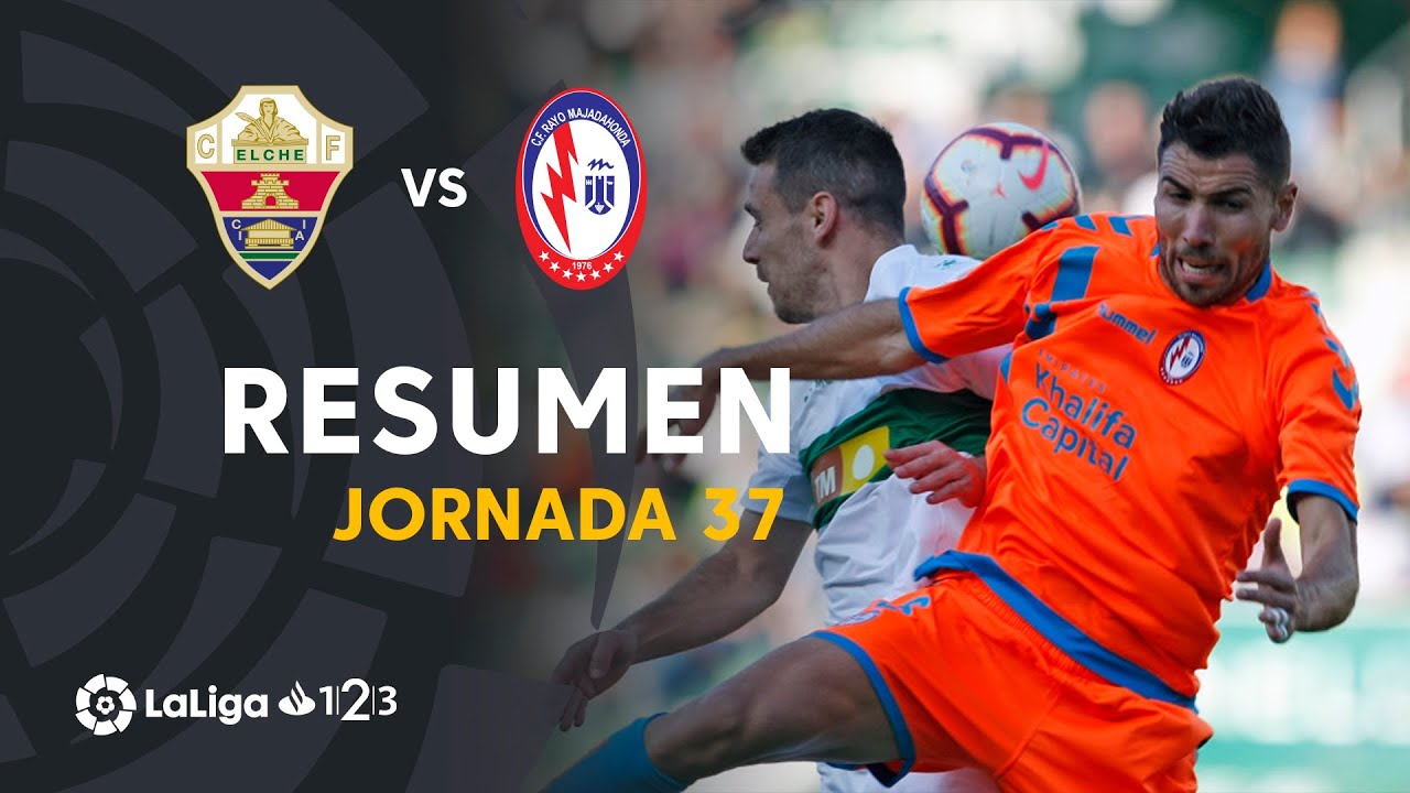 Resumen de Elche CF vs CF Rayo Majadahonda (2-1)