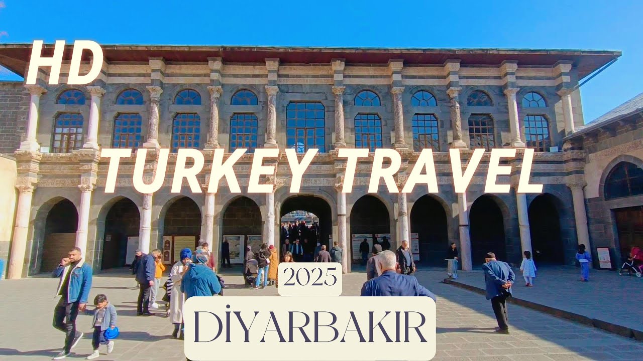 Walking tour in Diyarbakır, the city of prophets! (2025 2K HDR VİDEO)