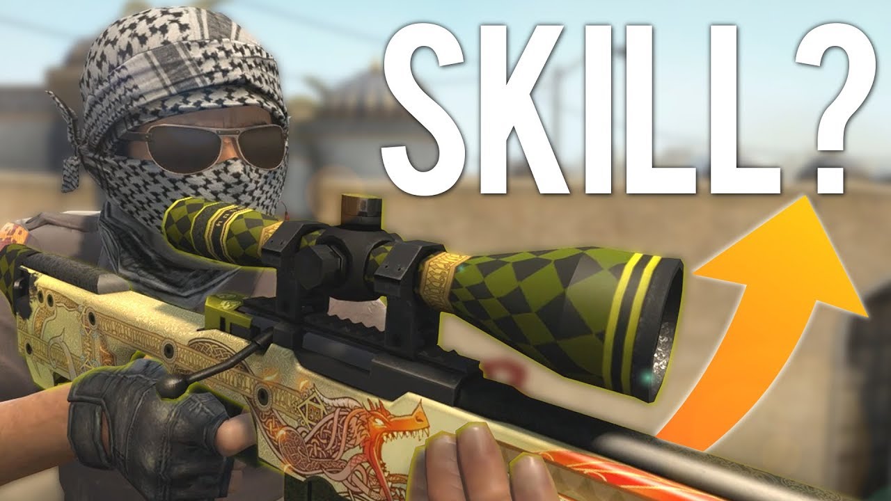 DO CS:GO SKINS = SKILL?