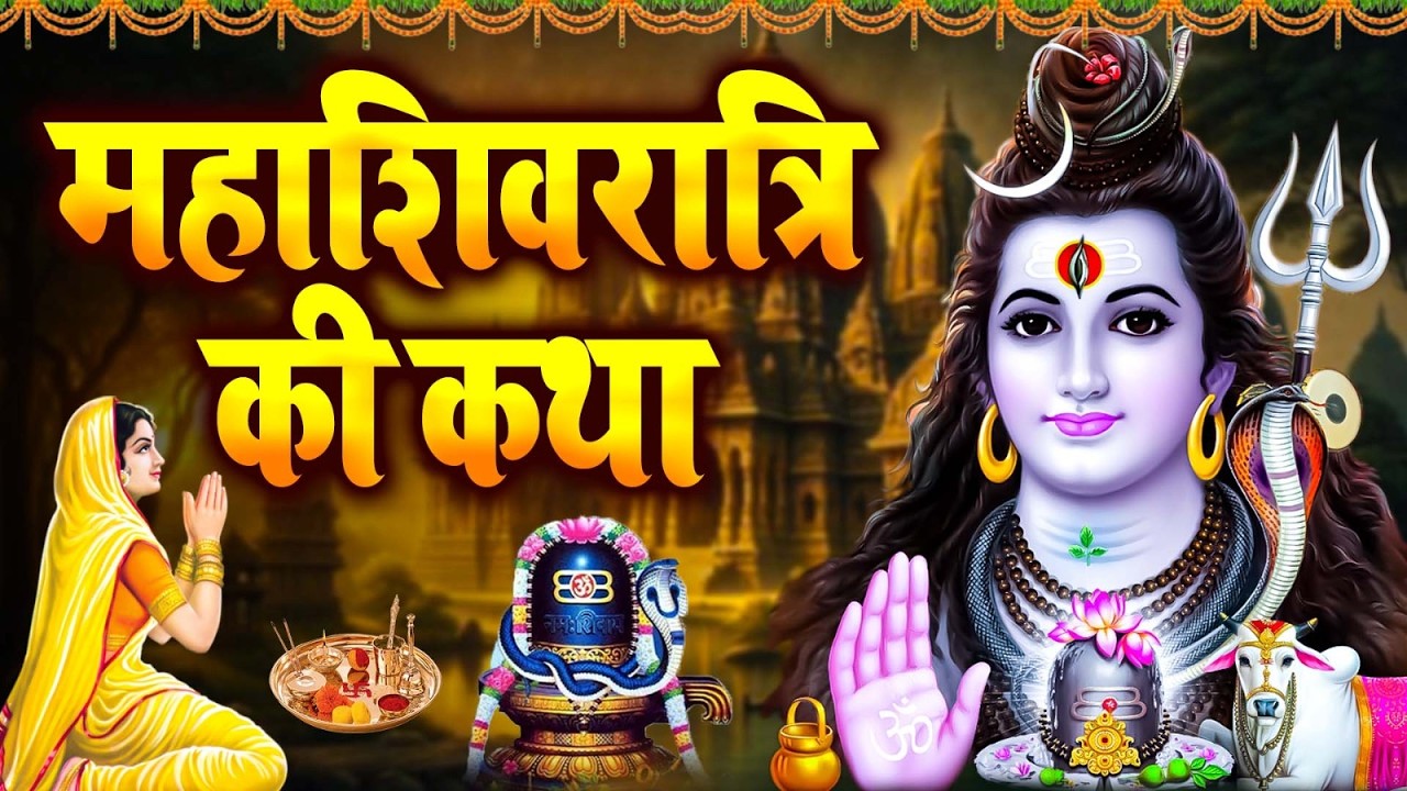 आज महाशिवरात्रि के दिन सुने शिवरात्रि की पावन कथा - Maha Shivratri Vrat Ki Katha - Aditi Negi