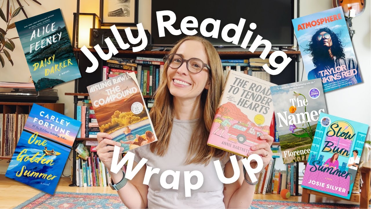All the books I read in July (reading wrap up) 📚 and a new book club!