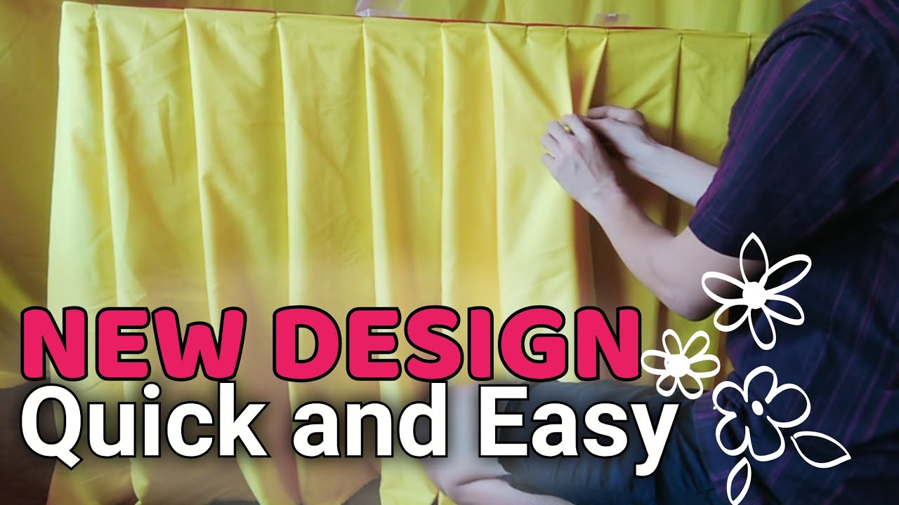 Table Skirting Tutorial | Unique Design