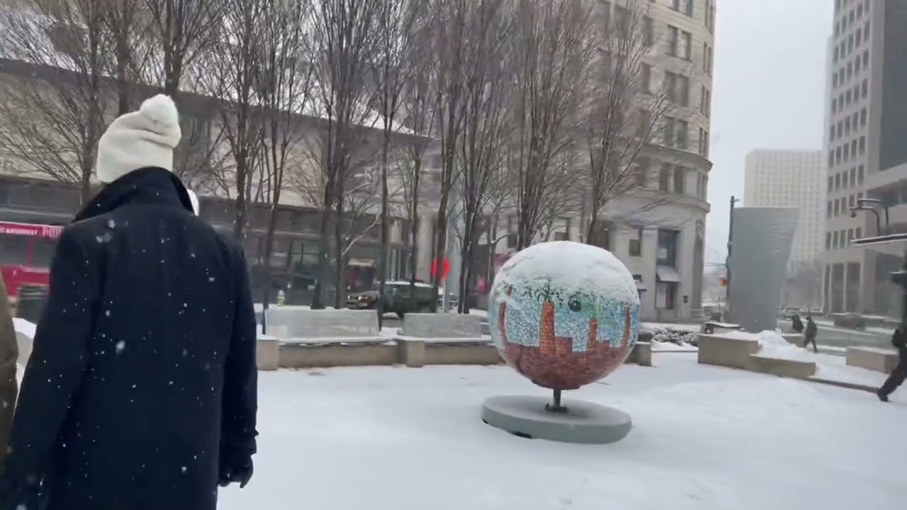 Winter in Pittsburgh Pa 2022❄️ #Pittsburghsnow#PghsnowWinter#Pittsburghbeautiful