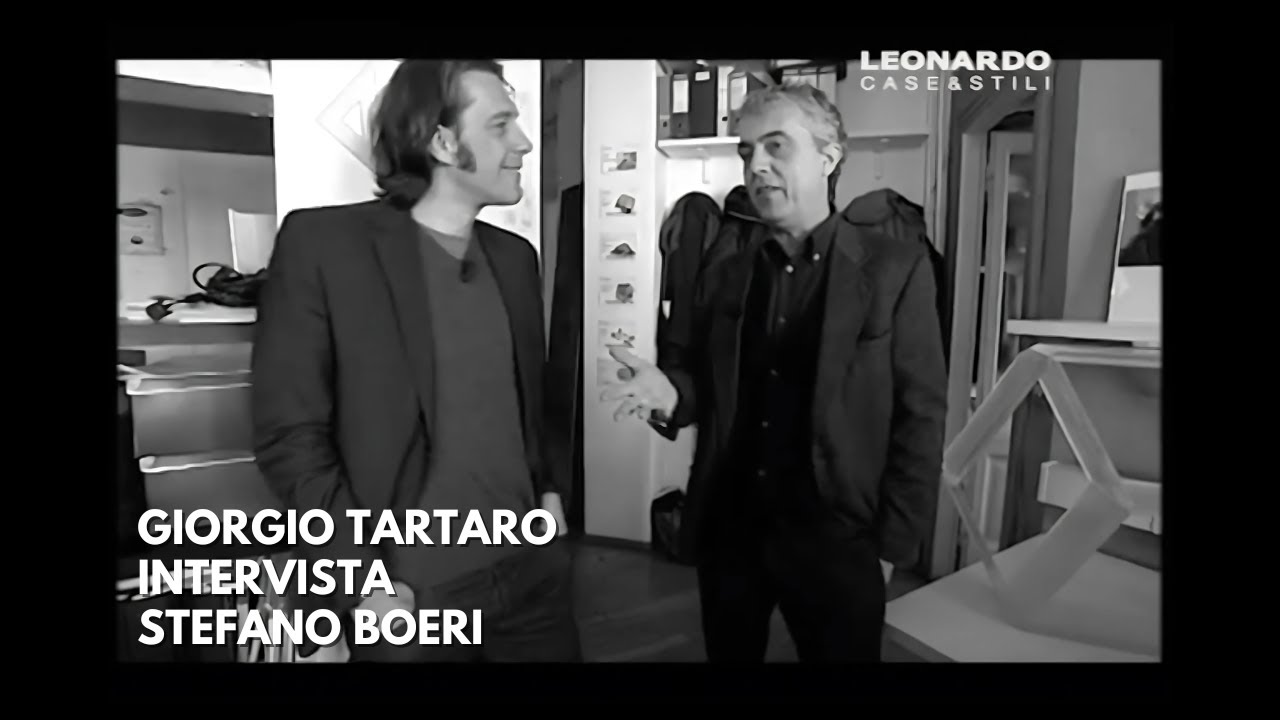 Giorgio Tartaro incontra l’architetto Stefano Boeri per Leonardo TV