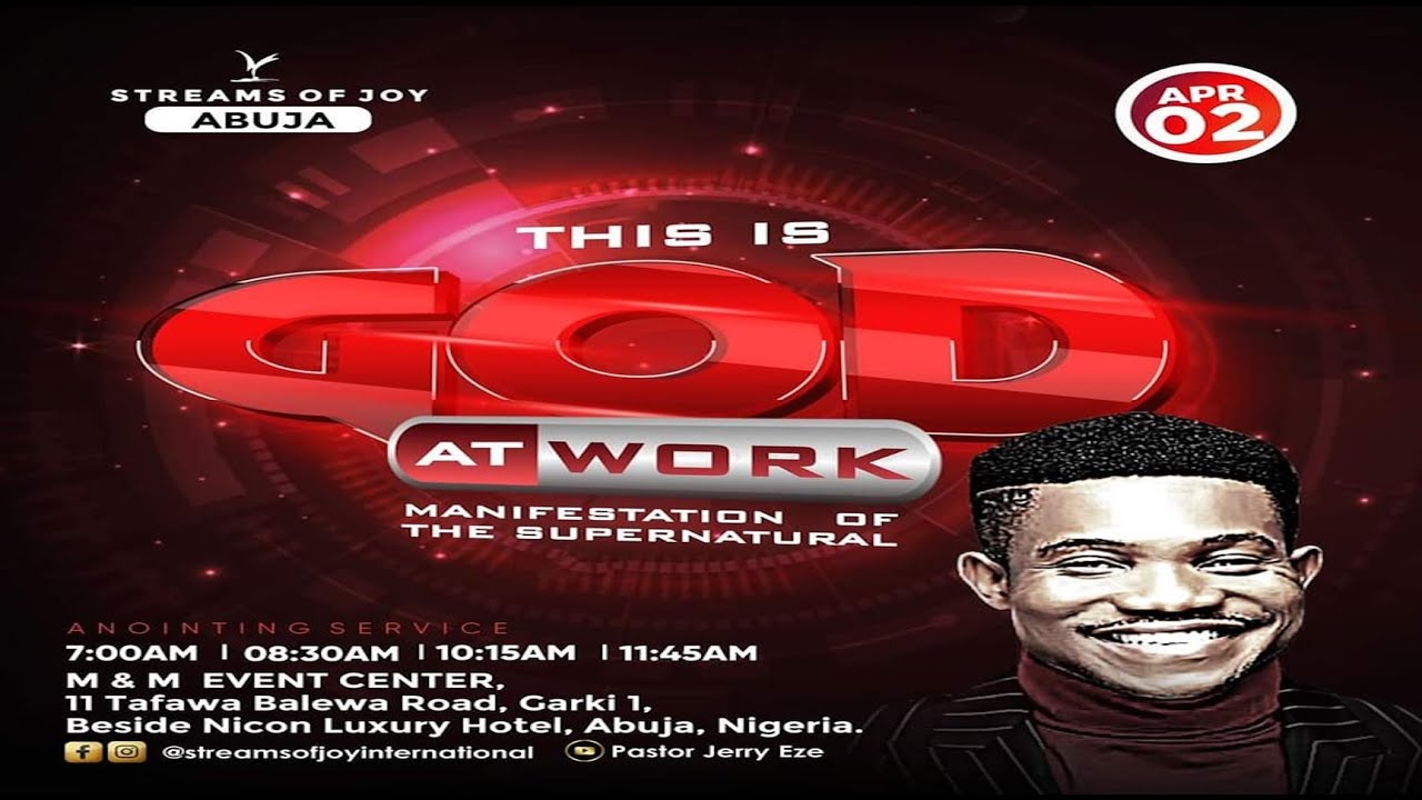 THIS IS GOD AT WORK || SUNDAY SERVICE || 2ND APRIL 2023