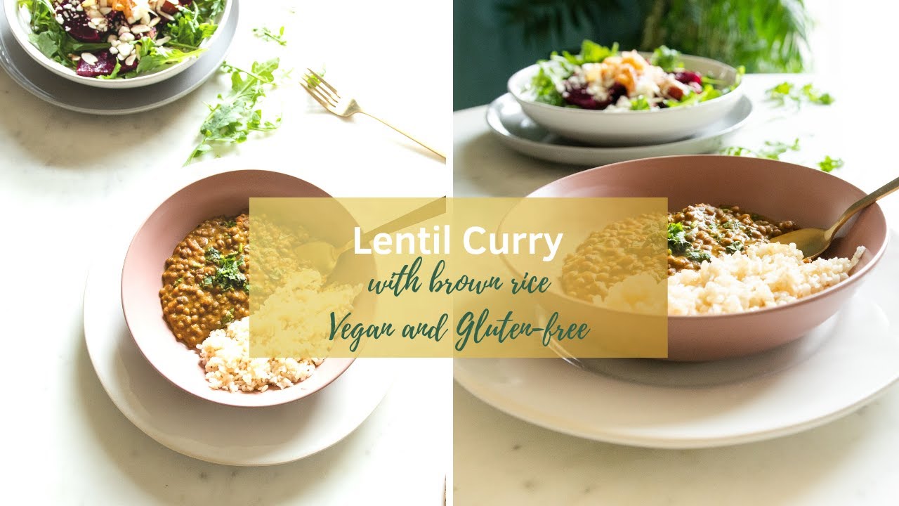 Lentil Curry with Brown Rice