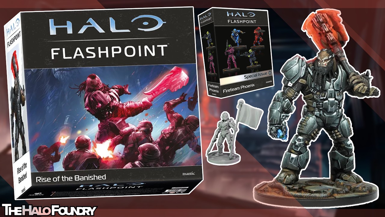Halo Flashpoint - Rise of the Banished reveal #Halo #haloinfinite #mantic