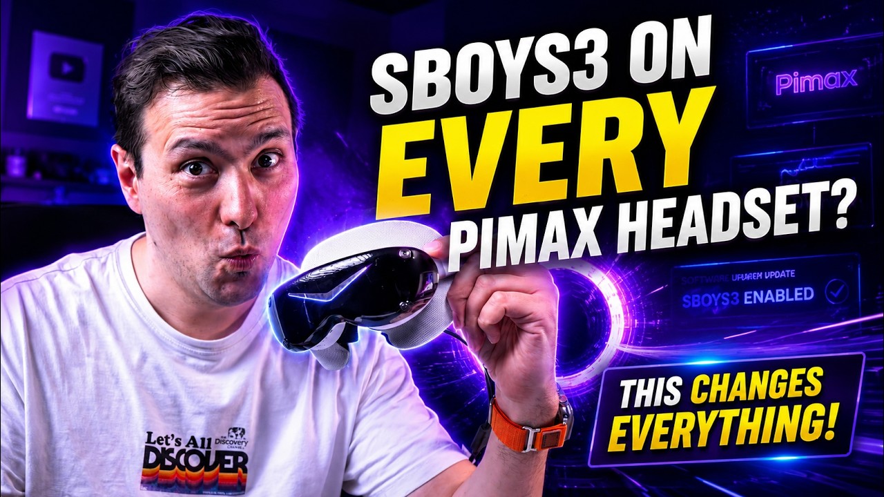SBoys3 на ВСЕХ шлемах Pimax? Это всё меняет