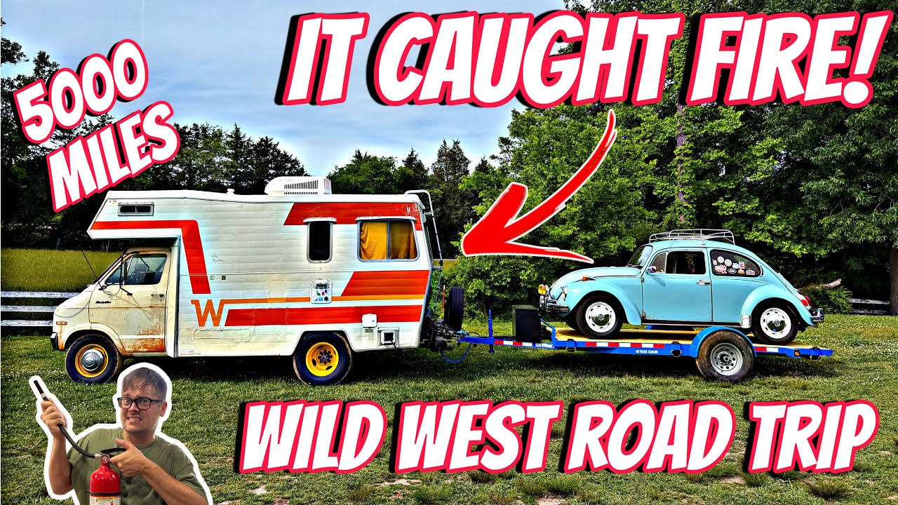 5000 Mile Road Trip in a 50 Year Old Motorhome! Can We Finally Make It?
