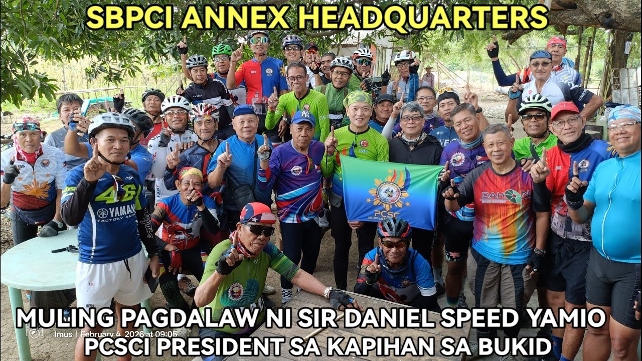 MULING PAGDALAW NI SIR DANIEL SPEED YAMIO PRESIDENT PCSCI SA KAPIHAN SA BUKID 