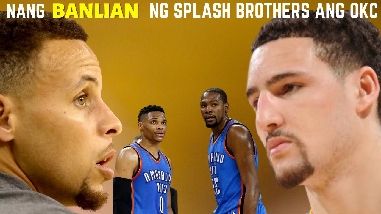 Ang GREATEST GAME nina Curry and Thompson vs OKC
