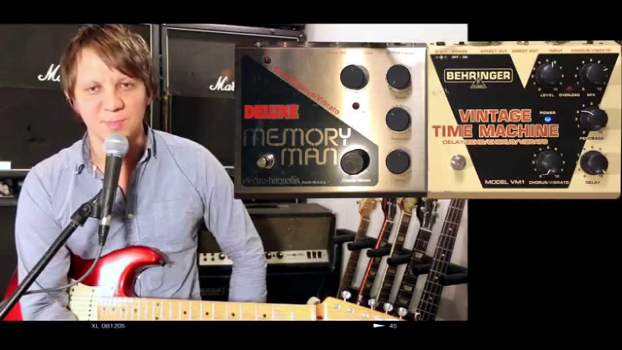 EHX Deluxe Memory Man vs Behringer Vintage Time Machine