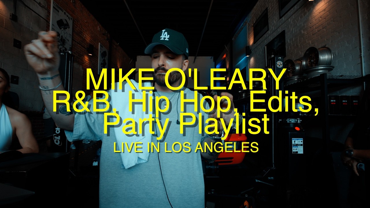 Mike O'Leary | MORNING CAP Live in Los Angeles | R&B, Hip Hop, Edits, Party Playlist