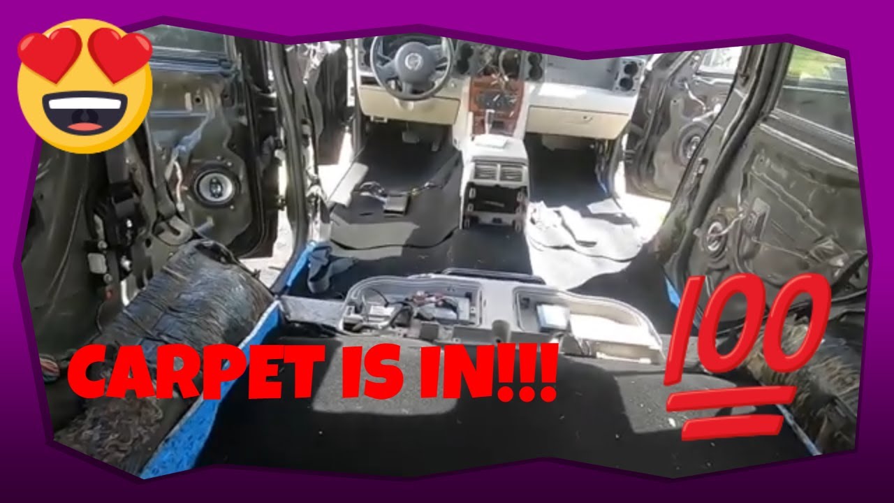 🆕jeep Commander Project part 9 Carpet Installation 👉 Jeep Commander Interior Solution
