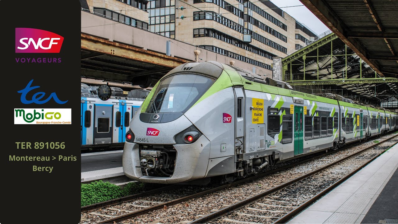 [SNCF - TER MOBIGO] - Trajet à bord du TER 891056 de Montereau à Paris Bercy [Z54500]