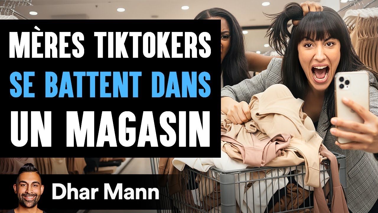 Des Mères Tiktokers SE BATTENT DANS Un Magasin | Dhar Mann Studios