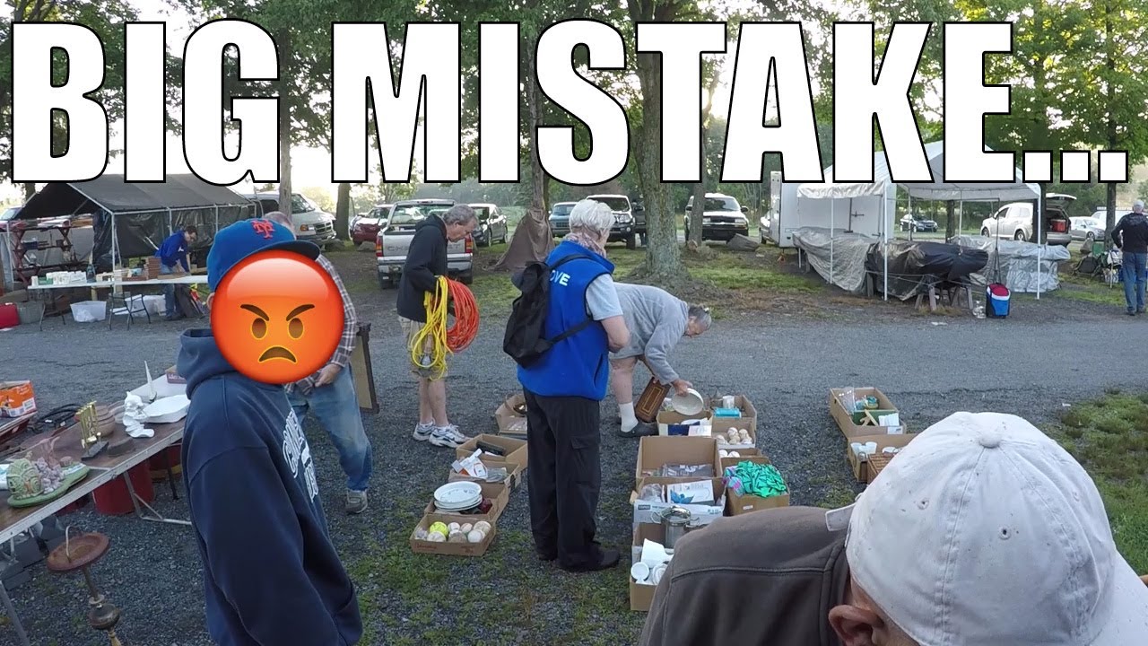 RAN OUT OF INVENTORY?! Flea Market Selling Vlog