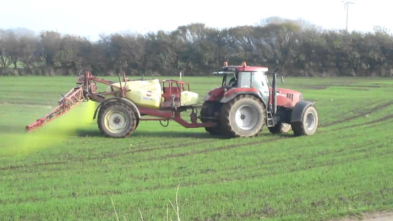 Case ih cvx 1190 og Hardi commander