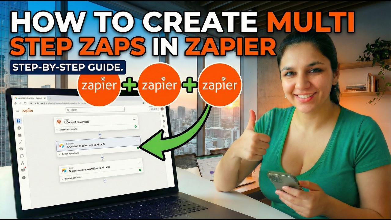 Как создавать многошаговые Zap-загрузки в Zapier
