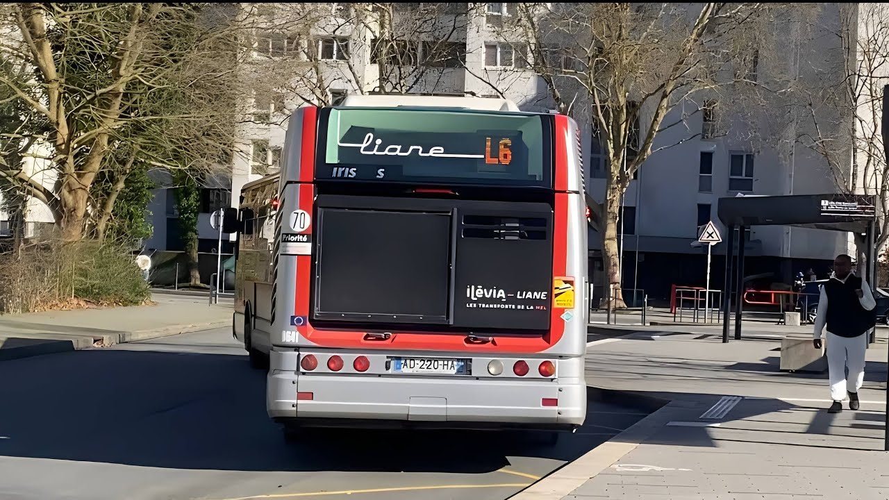 (MÉTRO/BUS) Ligne 1 + Ligne 2 Passages + Trajet Rame HP 26 Et 136 + Trajet BUS Ligne L6