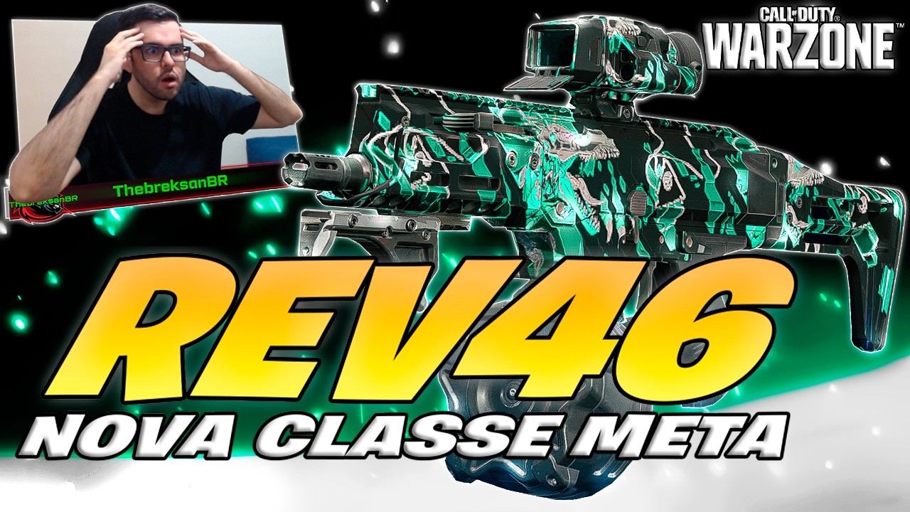A 🆕NOVA CLASSE META REV46🆕 DELETA OS TRYHARDS DA REBIRTH ISLAND!! | CLASSE REV 46 WARZONE