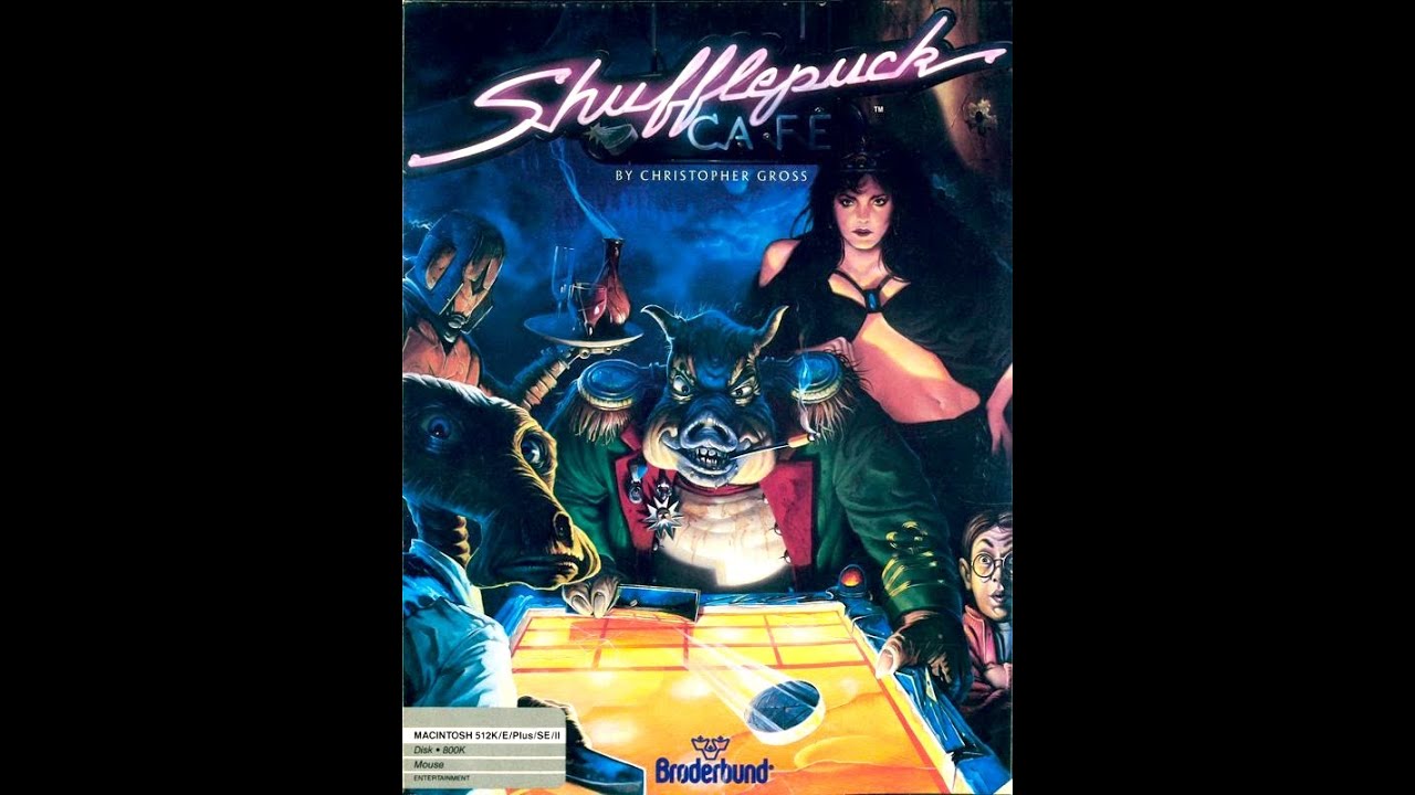 Shufflepuck Caf&eacute; shortplay (Apple II - Colin LeRoy Mira)