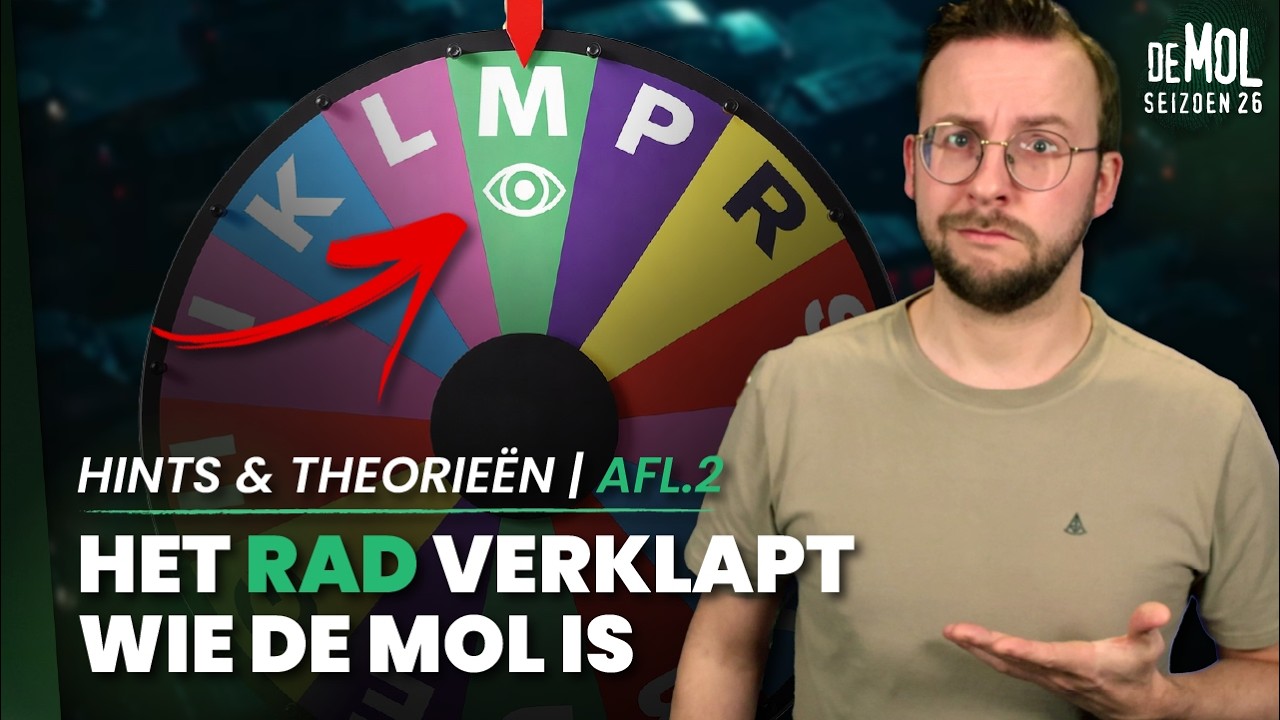OOG op het RAD verklapt de Mol?! | Wie is de Mol? seizoen 26 Hints #2