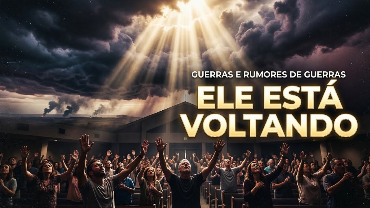 ELE ESTÁ VOLTANDO 🙏 Guerras e Rumores de Guerras | Louvor Gospel Sobre a Volta de Jesus