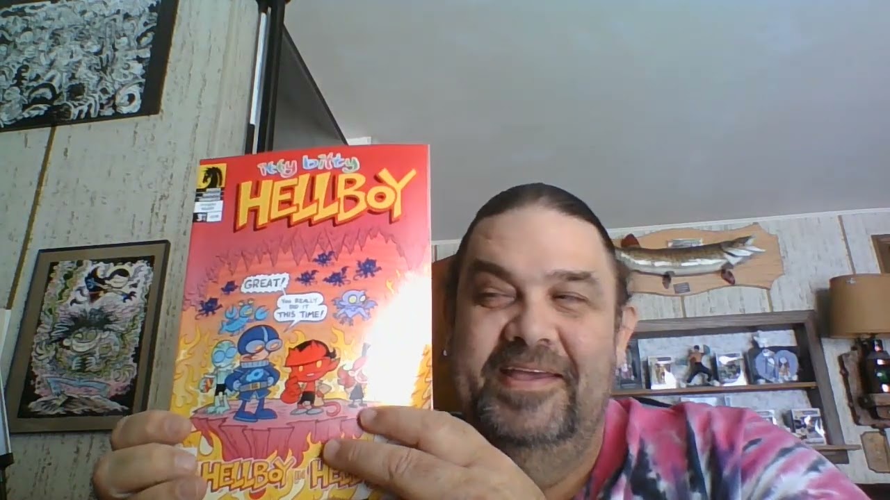 Comic Book reviews of Betty itty bitty Hellboy TMNT Trollords and more