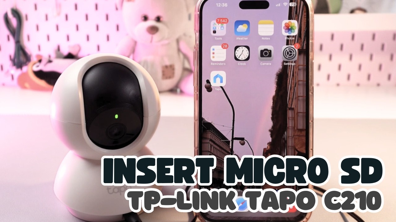 Как вставить карту Micro SD в TP-Link Tapo C210: простое руководство