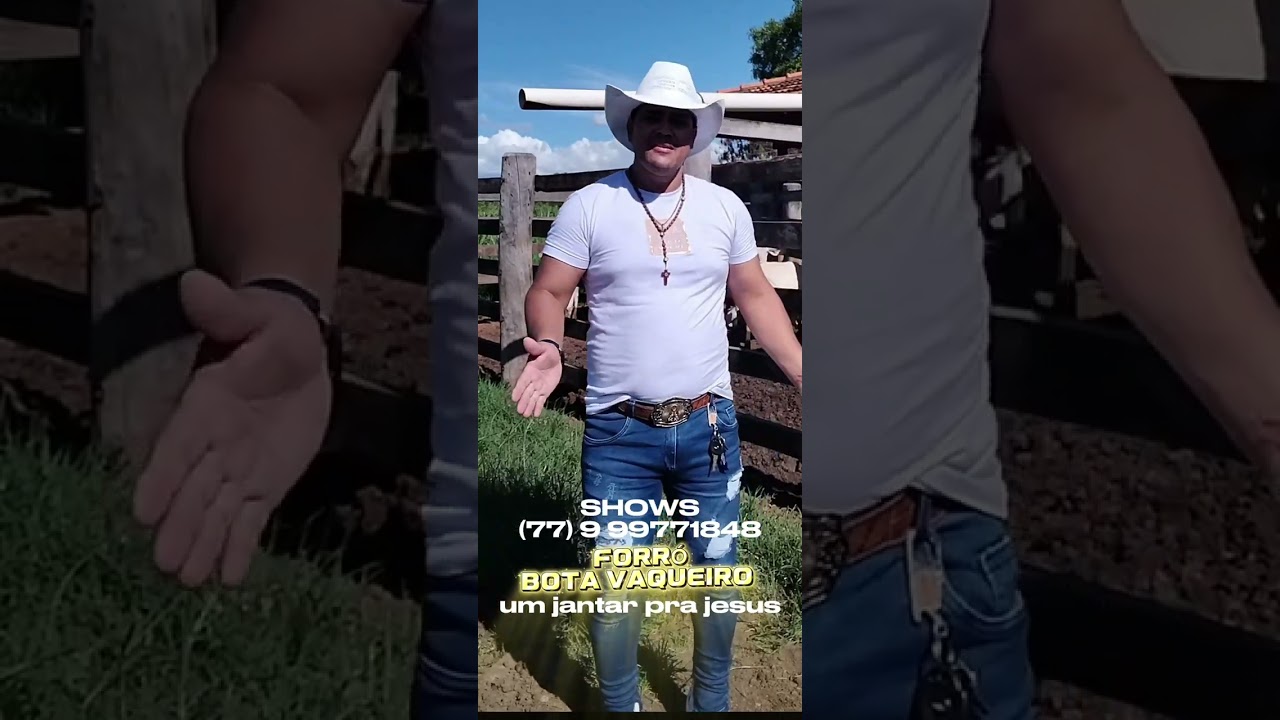 Bota vaqueiro, um jantar pra jesus.