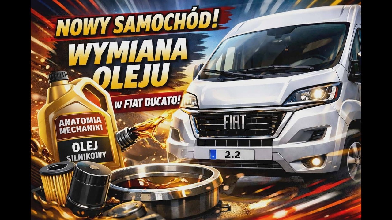 277 NOWE Ducato i wymiana oleju po 239 km &ndash; co było w środku?
